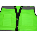 Mesh Hook Loop Safety Gest High Visibility Route Safety Reflective Gest Chalecos de Seguridad